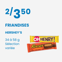 Friandises hershey