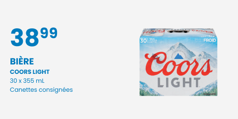 Bière coors light