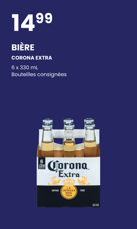 Bière corona extra