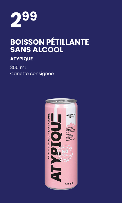 Boisson petillante sans alcool