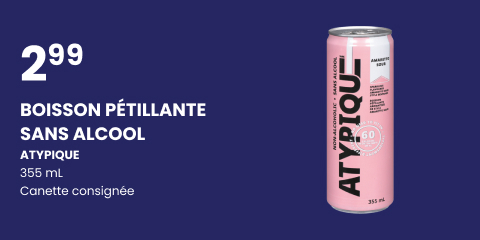 Boisson petillante sans alcool