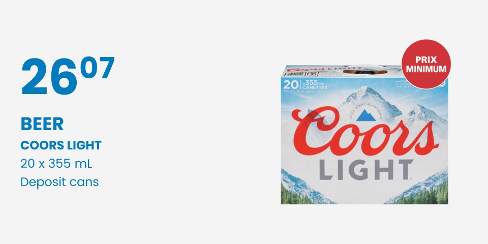 Beer coors light