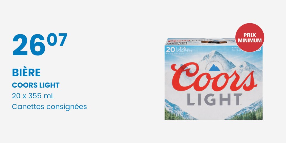 Biere coors light