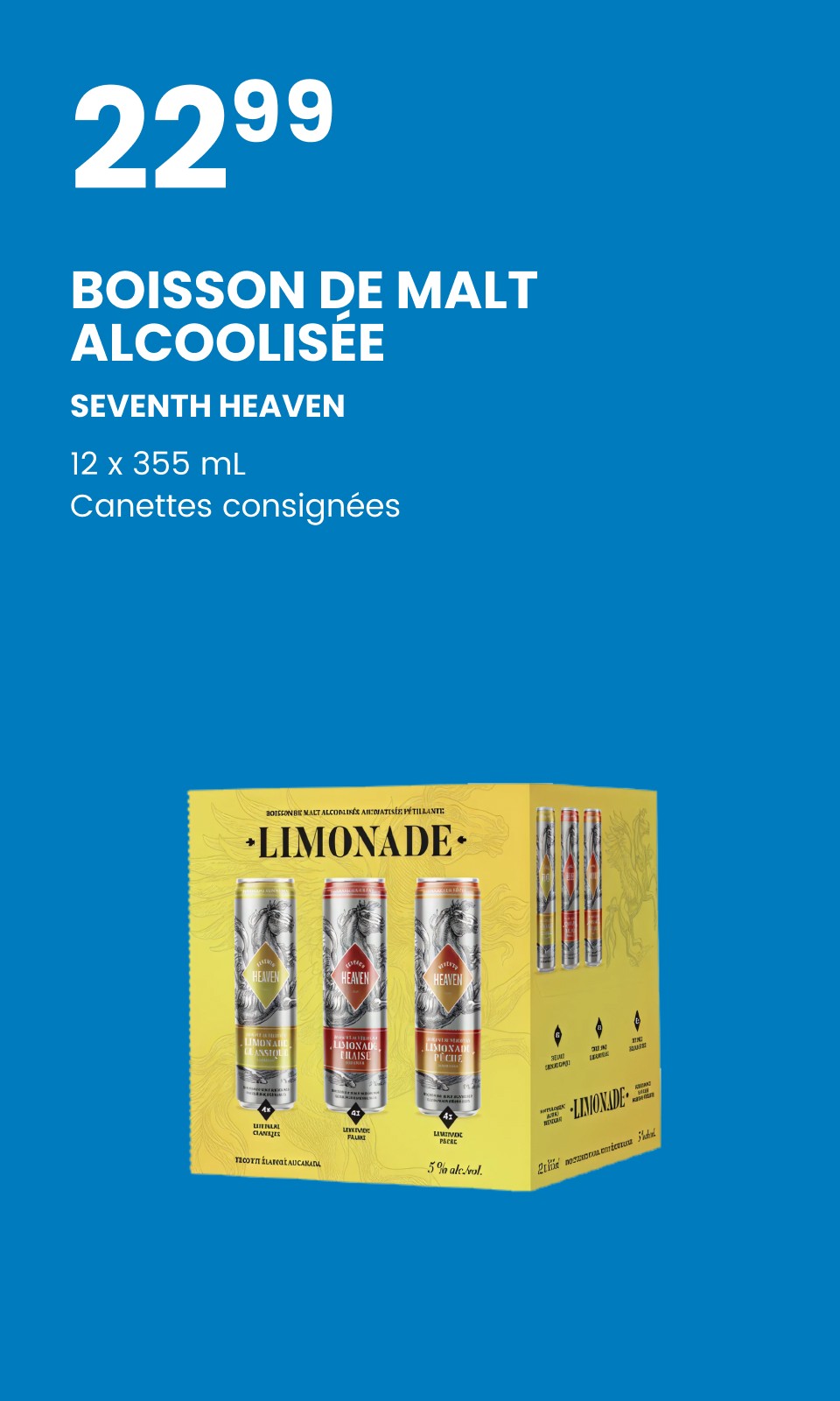 Boisson de malt alcoolisee