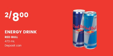 Energy Drink Red Bull