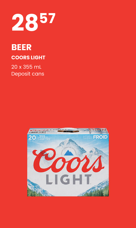 Beer coors light