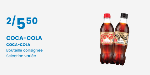 Coca-cola bouteille consigne