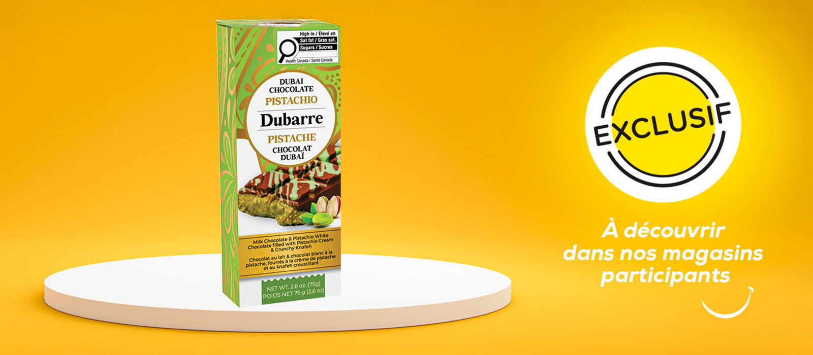 To discover in our participating stores