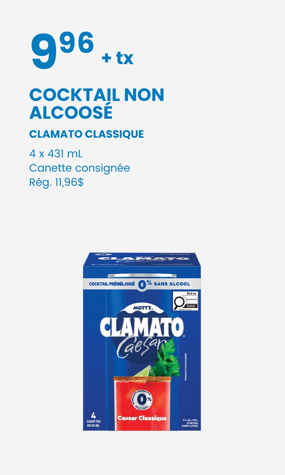 Cocktail Non Alcoosé