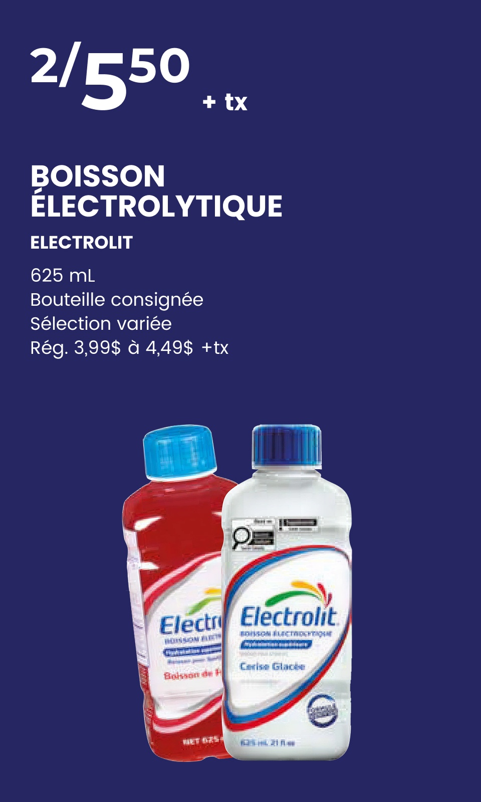 Boisson Electrolytique